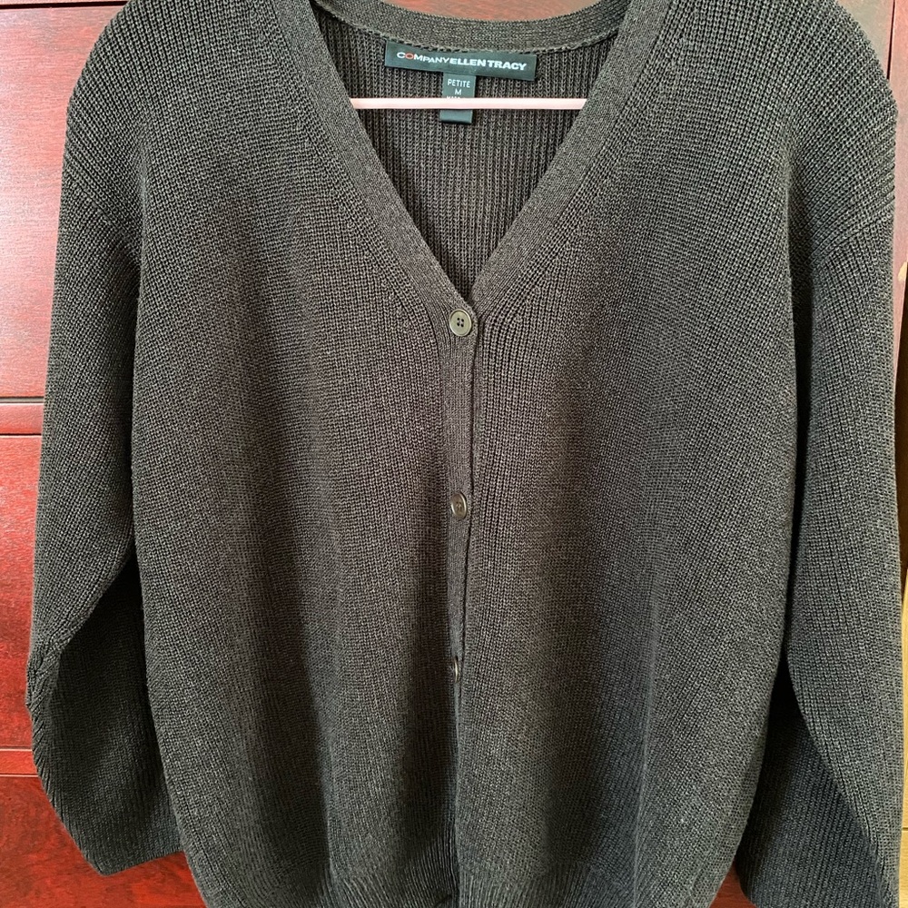 Brown Button-Up Cardigan - Picture 8 of 9